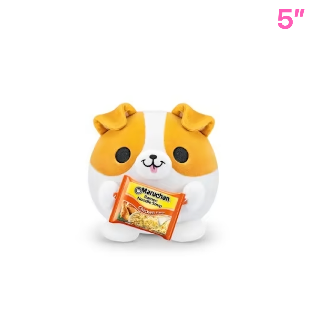 Maruchan Dog ~ Zuru Snackles Plush Mini Plush 5 ~ Pre-Order