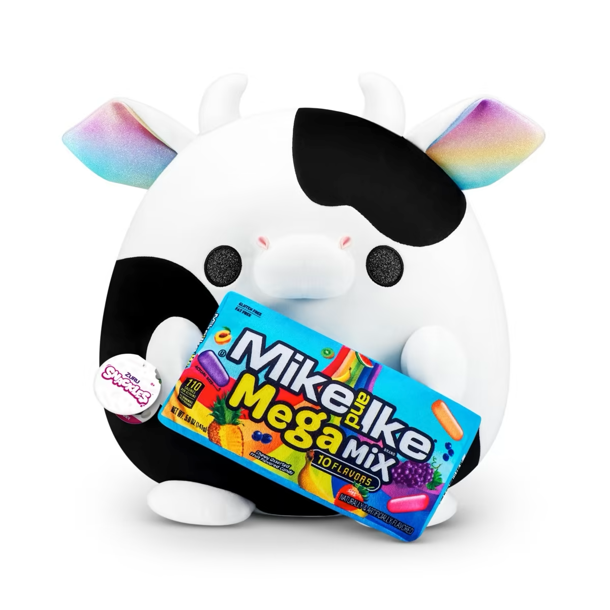 Mike and Ike Cow ~ Zuru Snackles Plush Super Size 14 ~ IN STOCK