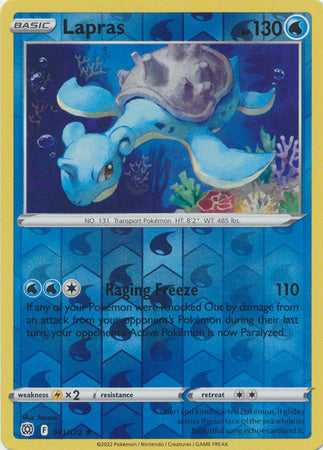 Lapras holo card store