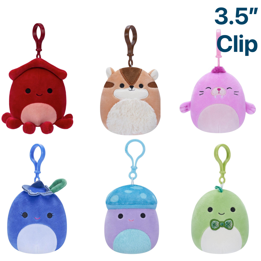 Christmas Squishmallow Clips 3.5