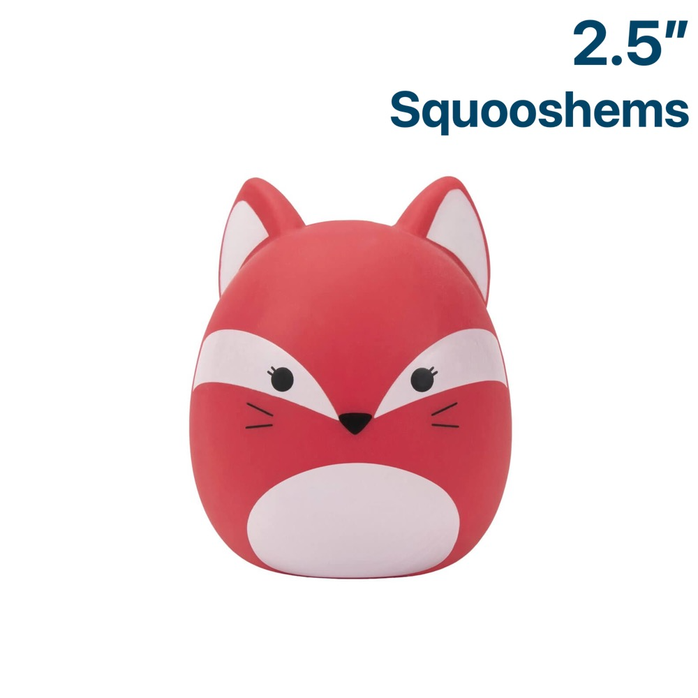 Red Fox 2.5 Classic Squooshems by Squishmallows Brickheads Collectables