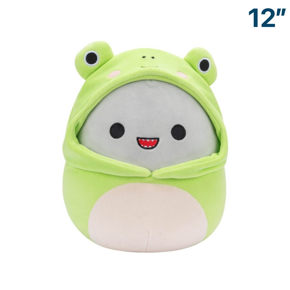 Shark in Frog Costume ~ 12 2024 Easter Squishmallow Plush ~ PRE-ORDER –  Brickheads Collectables