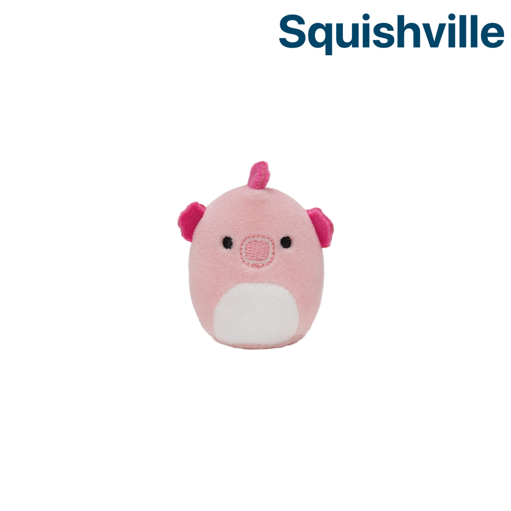 Squishville by Squishmallows Pink Play & Display –