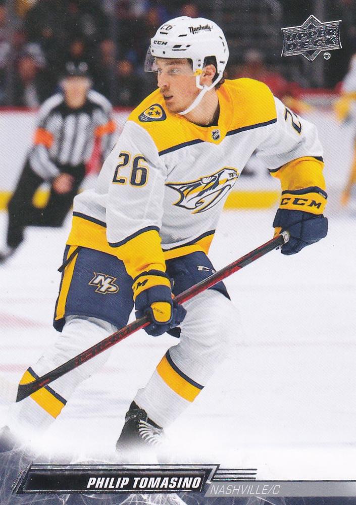 Philip Tomasino 355 Nashville Predators 2022 23 Upper Deck Nhl Tr