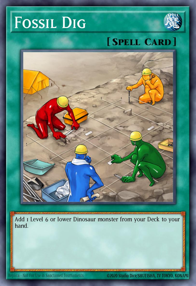 Fossil Dig - RA01-EN053 Collectors Rare | Yu-Gi-Oh! Card – Brickheads  Collectables