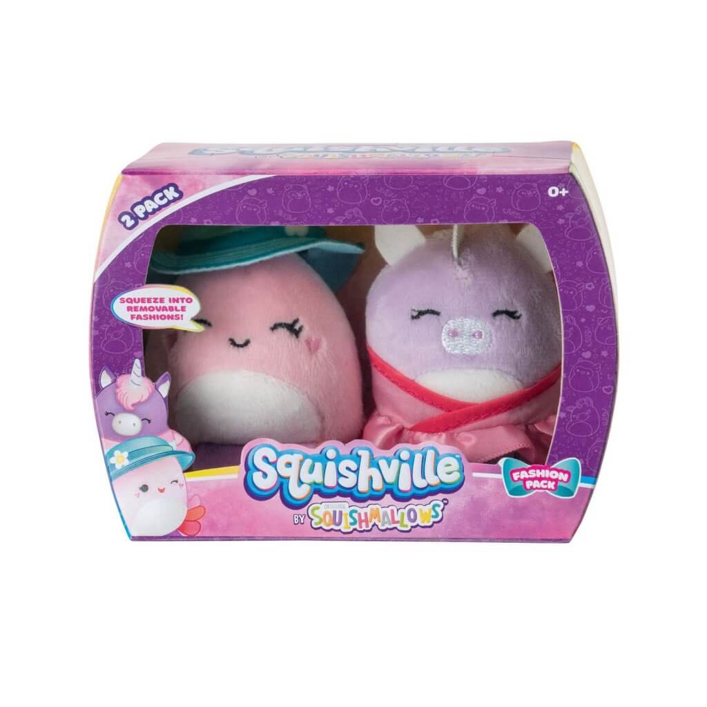 Jeanne and Ponderosa ~ Mini Fashion 2 Pack Squishville Plush ~ IN STOC –  Brickheads Collectables