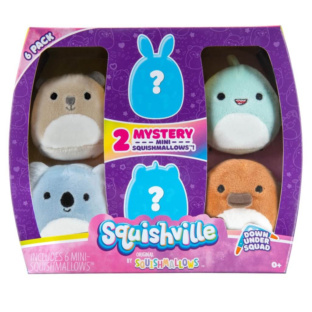 Miles and Lindsay ~ Mini Fashion 2 Pack Squishville Plush ~ IN