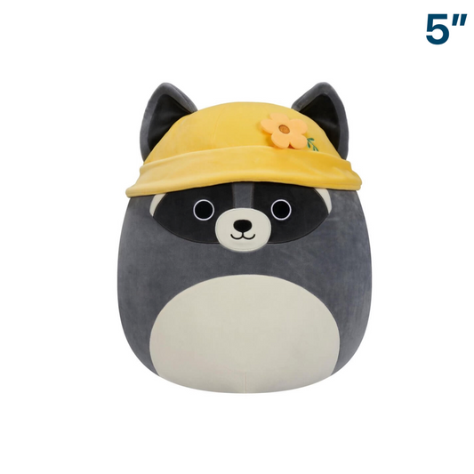 Raccoon in Hat ~ 2024 Easter 5" Squishmallow Plush