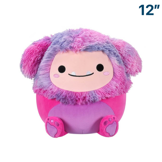 Woxie the Pink and Purple Bigfoot ~ 12" Wave 18 A Squishmallow Plush