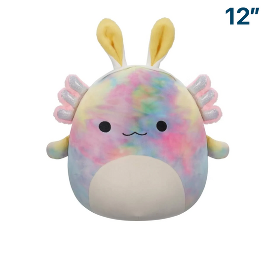 Axolotl with Bunny Ears ~ 12" 2024 Easter Squishmallow Plush