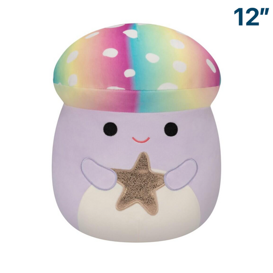 Mushroom with Star ~ 12" Squishmallow Plush