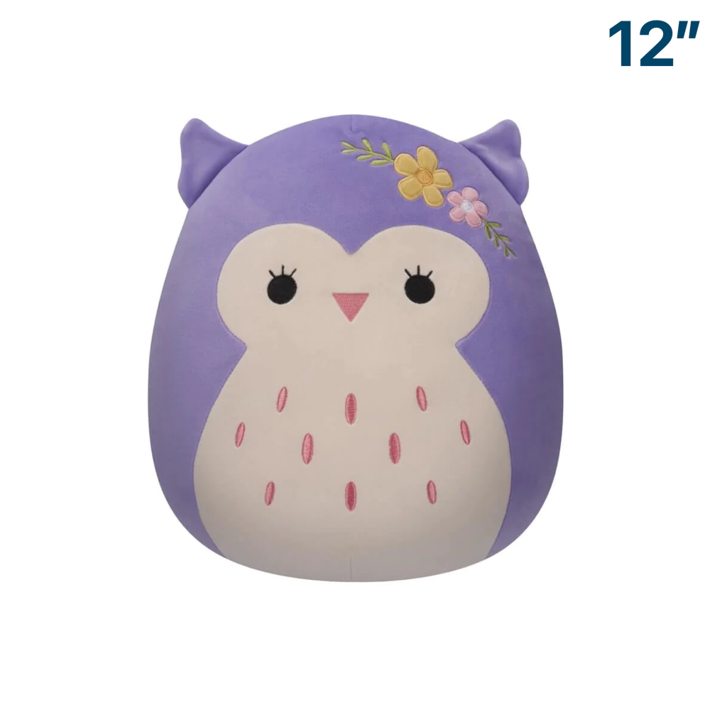 Holly the Purple Owl ~ 12" 2024 Easter Squishmallow Plush