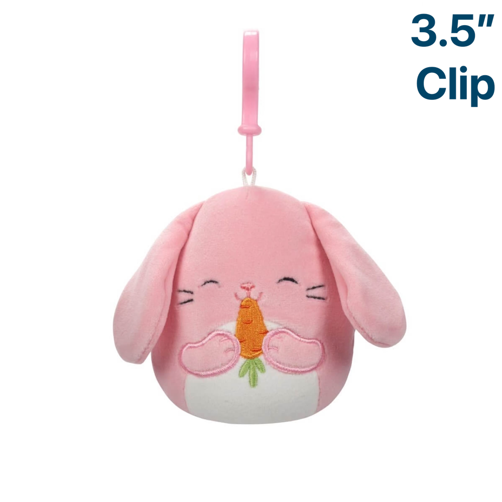 Pink Bunny With Carrot ~ 3.5