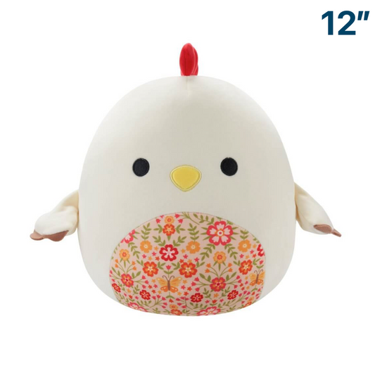 Todd the Chicken with Pattern Belly ~ 12" Wave 18 A Squishmallow Plush