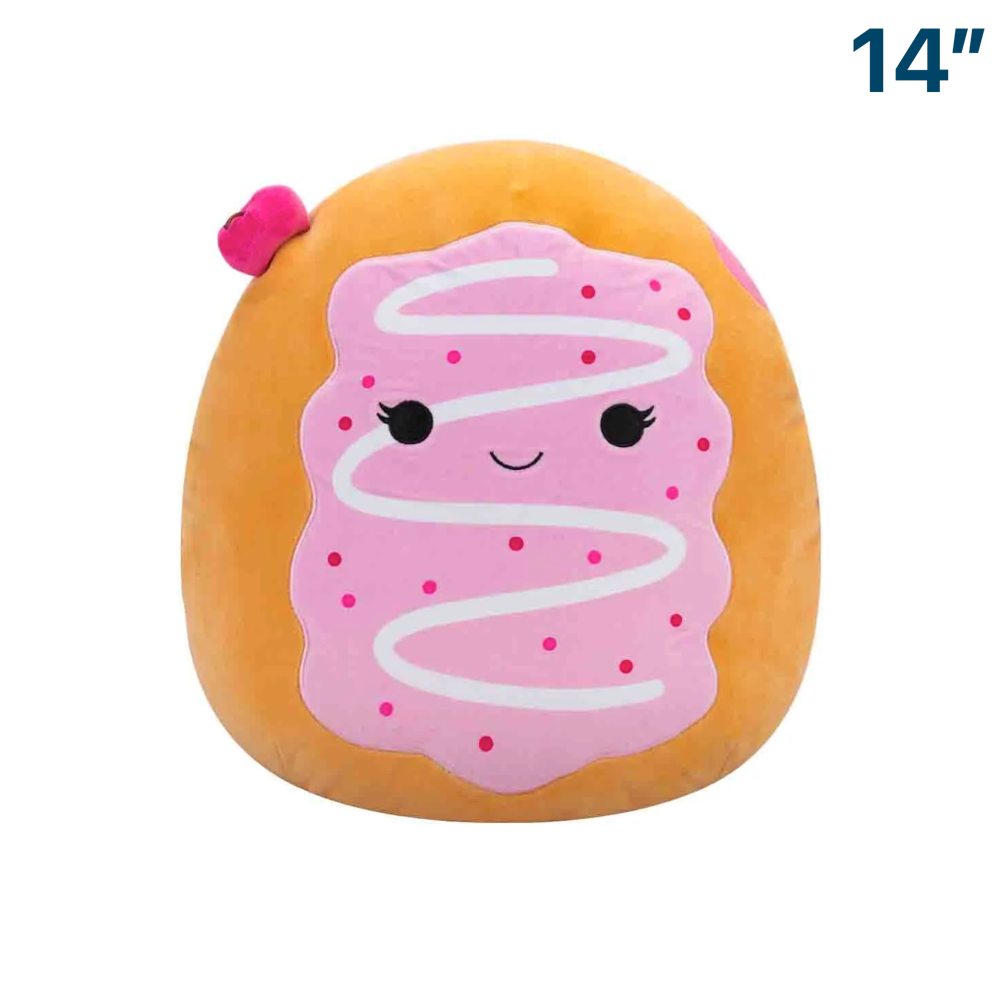 Perl the Pink Iced Donut ~ 14" Squishmallow Plush