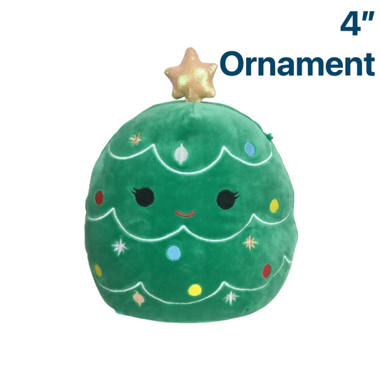 Leama the Xmas Tree ~ Holiday 4" Ornament Squishmallow Plush ~ IN STOCK ~ LIMIT 1 PER CUSTOMER