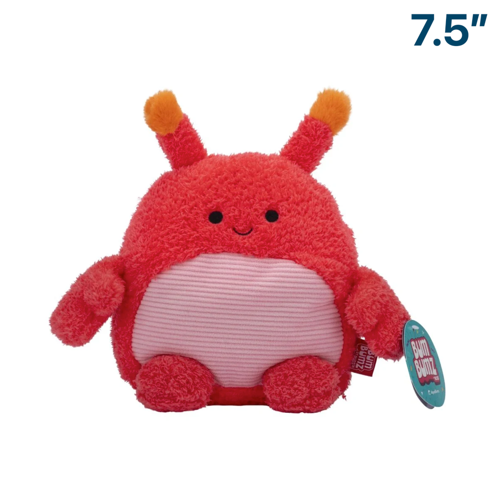 Chandler Hermit Crab ~ 7.5" BumBumz Aqua Plush