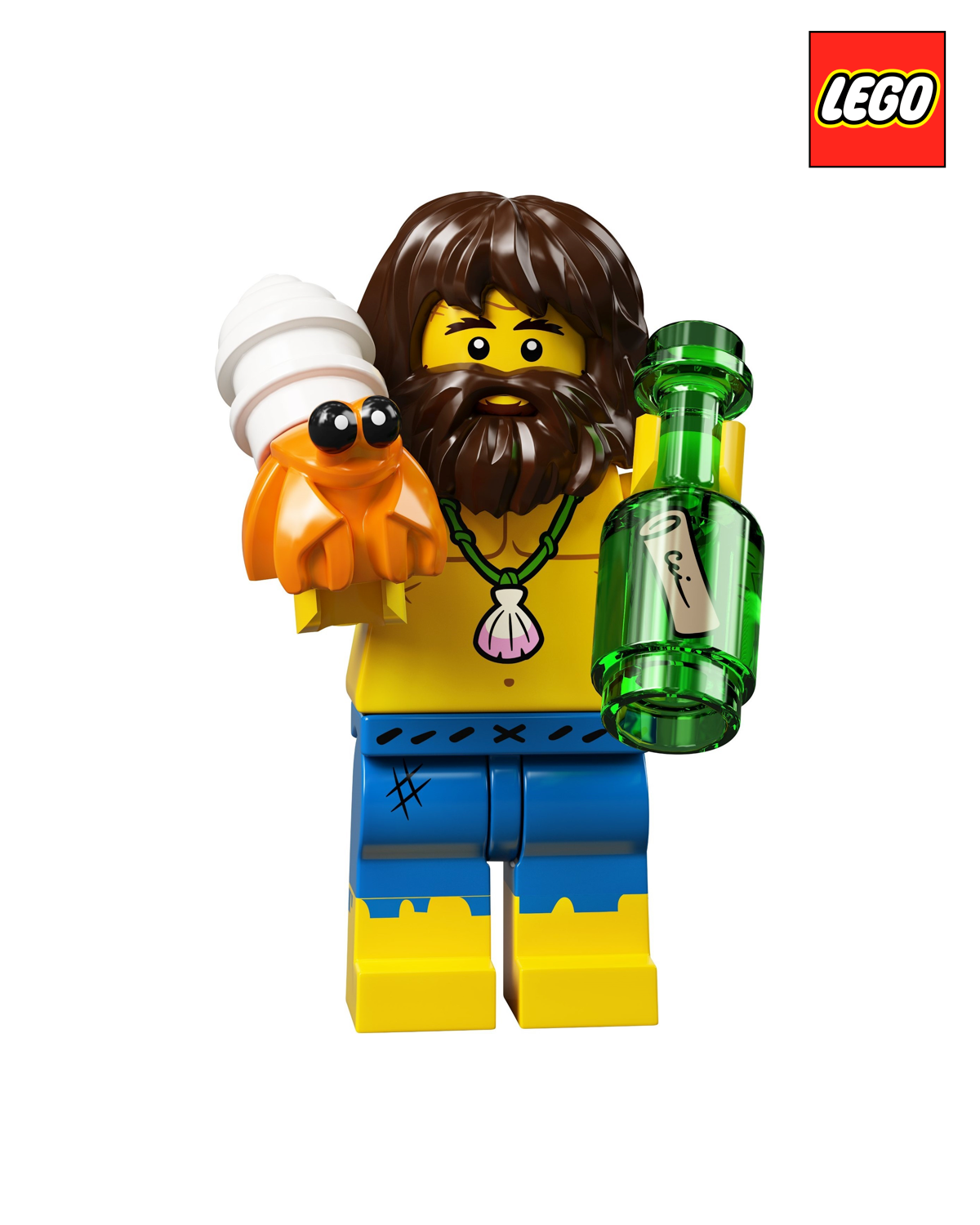 Shipwreck Survivor - Series 21  | LEGO Minifigure | NEW CMF