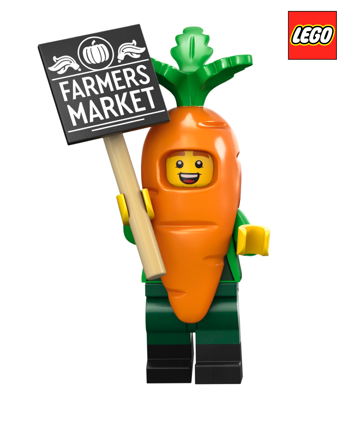 Carrot Mascot - Series 24  | LEGO Minifigure | NEW CMF