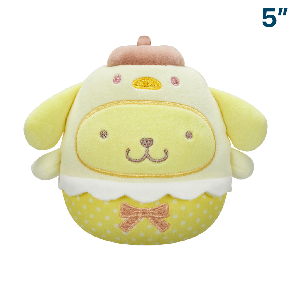 Pompompurin Easter 2025 ~ 5" Hello Kitty Squishmallow Plush