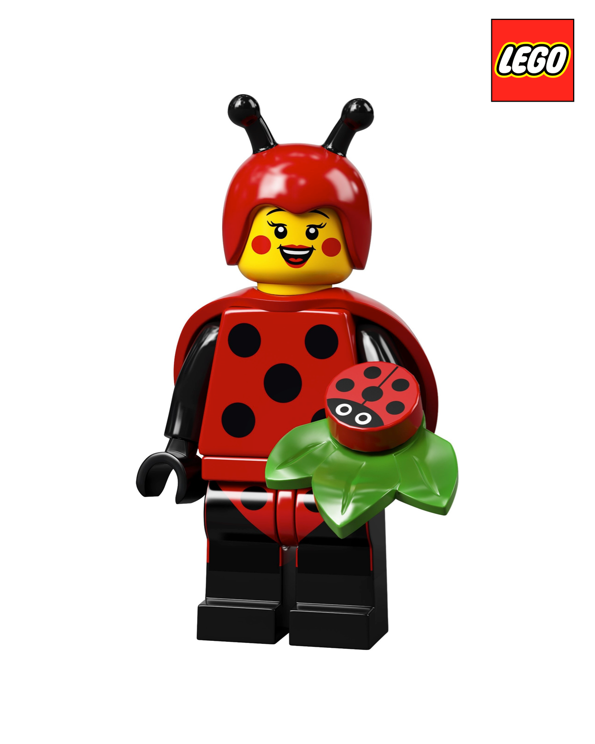 Ladybug Girl - Series 21  | LEGO Minifigure | NEW CMF