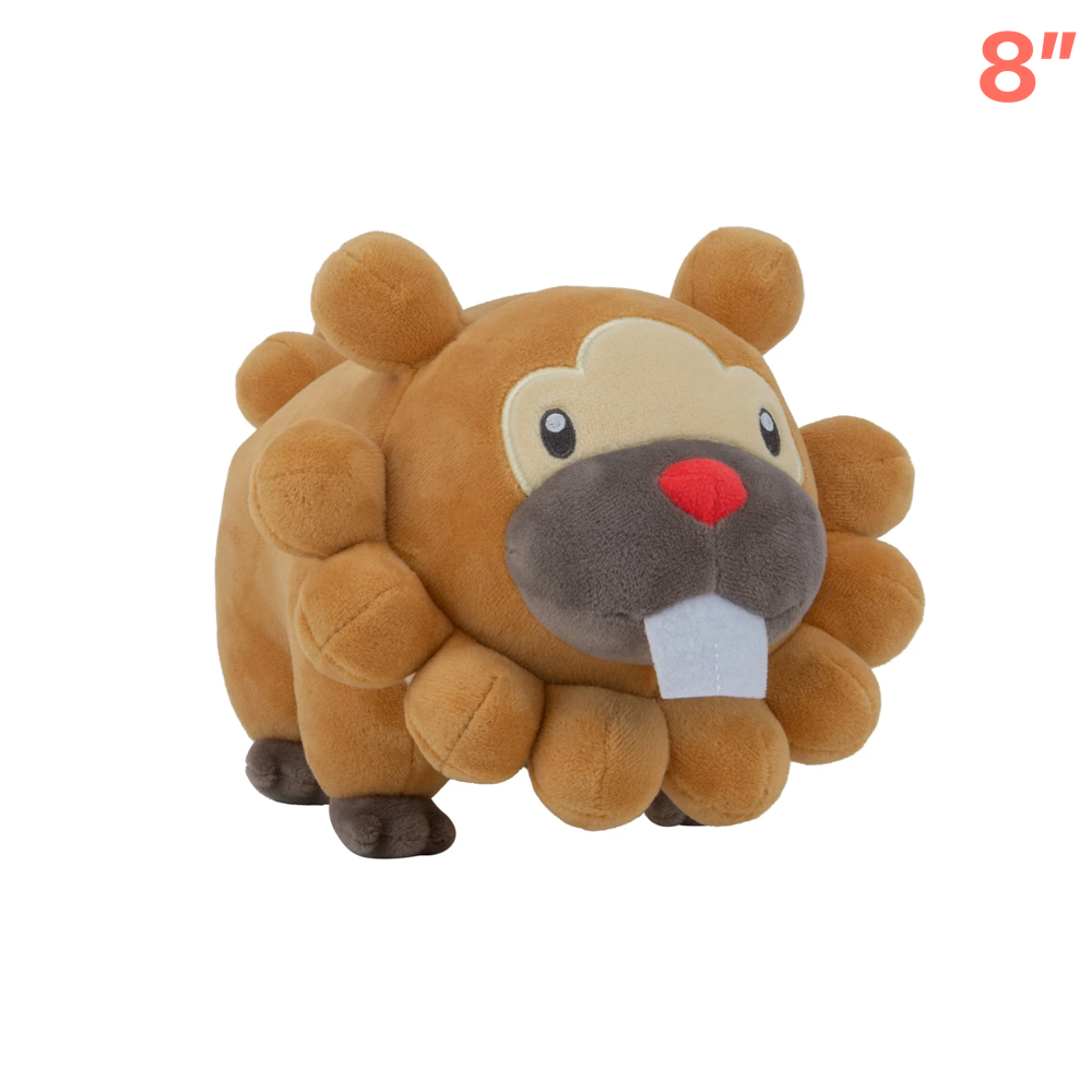 Bidoof ~  8" Pokemon Plush Toy