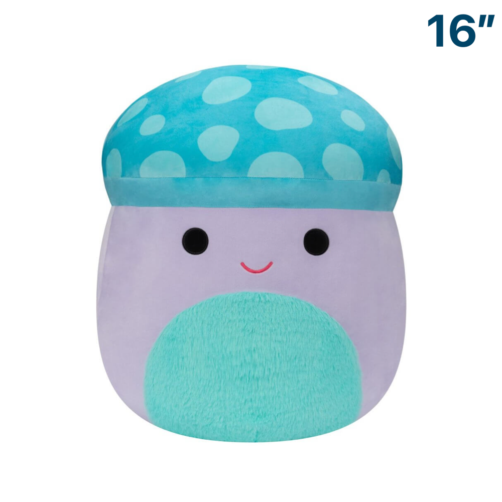 Blue and Purple Mushroom ~ 16" Squishmallow Plush ~ PRE-ORDER ~ LIMIT 1 PER CUSTOMER