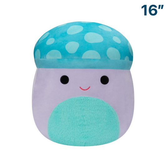 Blue and Purple Mushroom ~ 16" Squishmallow Plush ~ PRE-ORDER ~ LIMIT 1 PER CUSTOMER