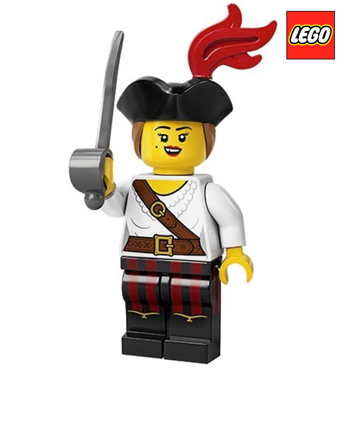 Pirate Girl - Series 20  | LEGO Minifigure | NEW CMF