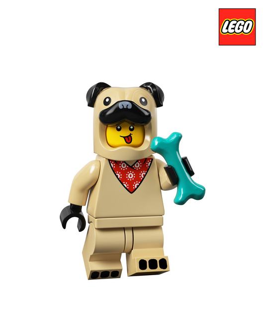 Pug Costume Guy - Series 21  | LEGO Minifigure | NEW CMF