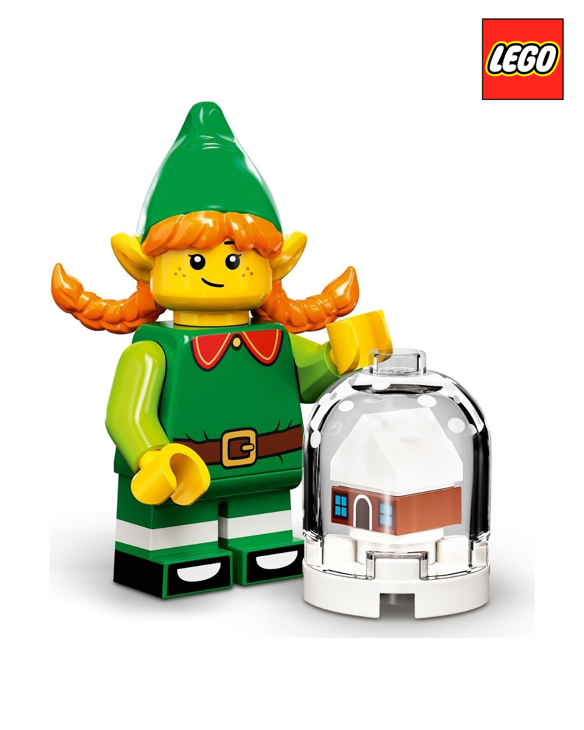 Holiday Elf - Series 23  | LEGO Minifigure | NEW CMF