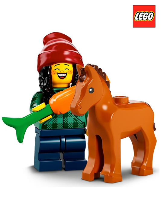 Horse & Groom - Series 22  | LEGO Minifigure | NEW CMF