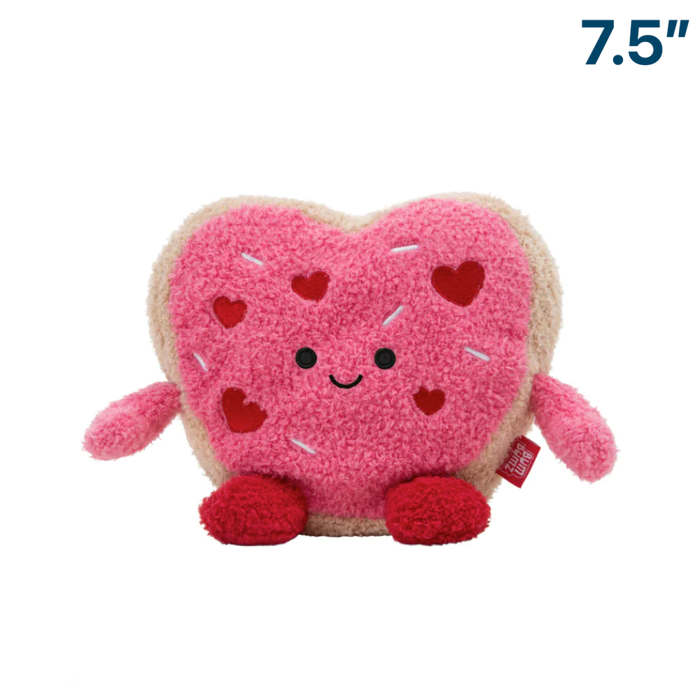 Casey Cookie ~ 7.5" BumBumz Valentines Plush