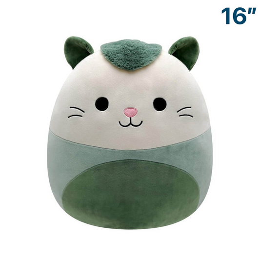 Possum / Opossum Green and White ~ 16" Squishmallow Plush ~ In Stock!