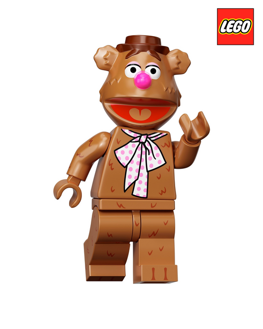 Fozzie Bear - The Muppets | LEGO Minifigure | The Muppets