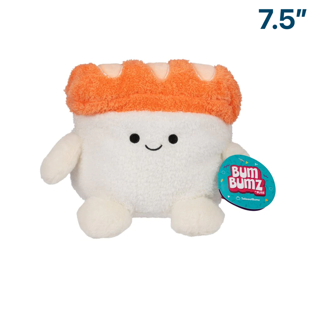 Salmon Roll ~ 7.5" BumBumz Takeout Plush