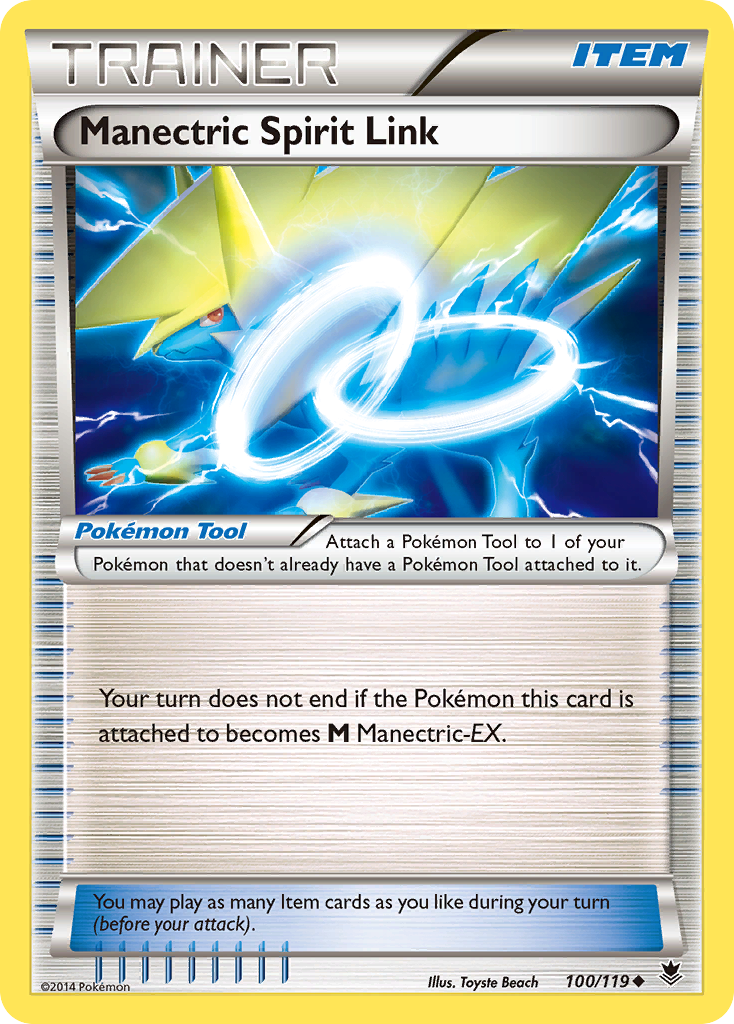 Manectric Spirit Link 100/119 Uncommon | Phantom Forces | Pokemon Card