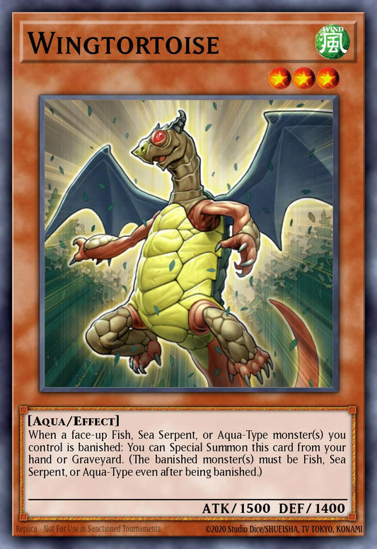 Wingtortoise - GENF-EN022 Rare | Yu-Gi-Oh! Card