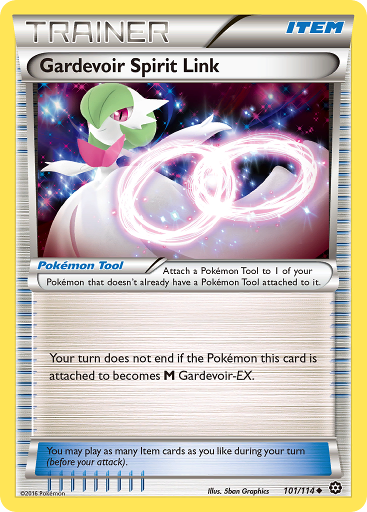 Gardevoir Spirit Link 101/114 Uncommon | Steam Siege | Pokemon Card