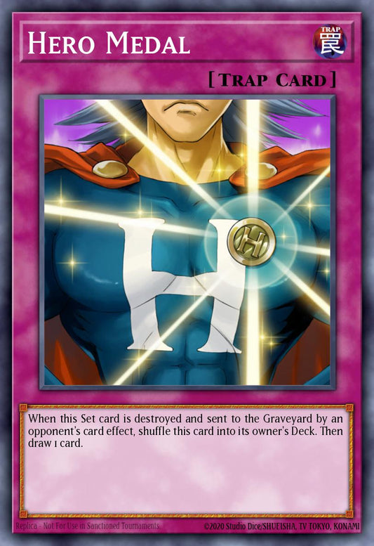 Hero Medal - STON-EN050 Rare | Yu-Gi-Oh! Card