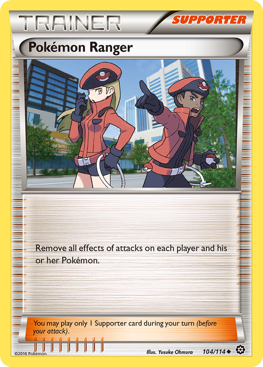 Pokémon Ranger 104/114 Uncommon | Steam Siege | Pokémon Card