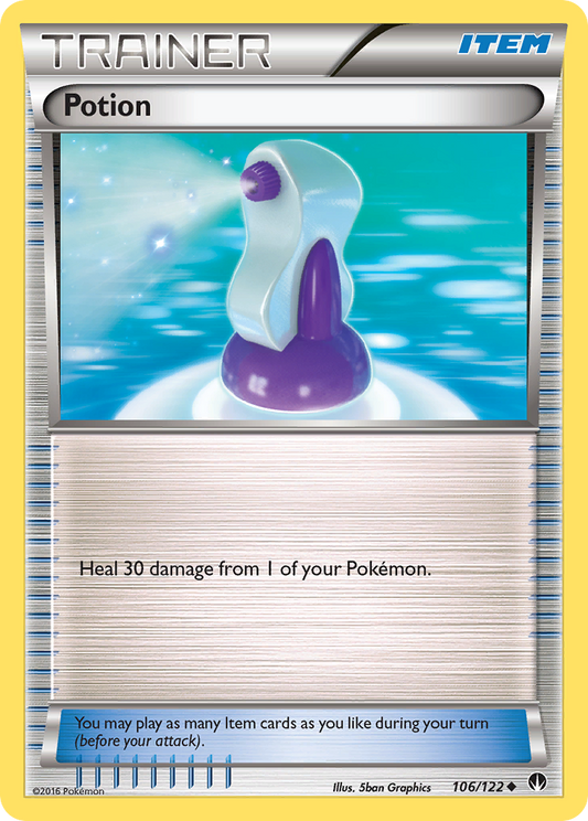 Potion 106/122 Uncommon | BREAKpoint | Pokemon Card