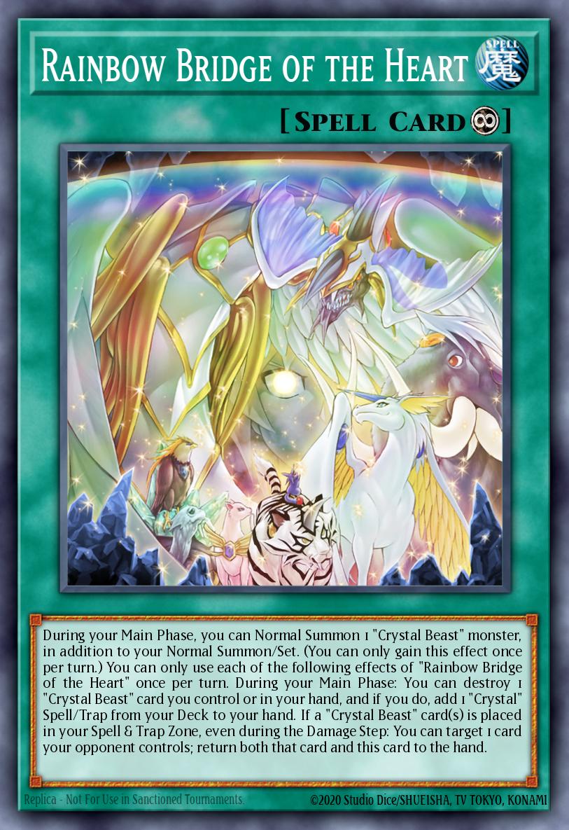 Rainbow Bridge of the Heart - SDCB-EN045 Ultra Rare | Yu-Gi-Oh! Card