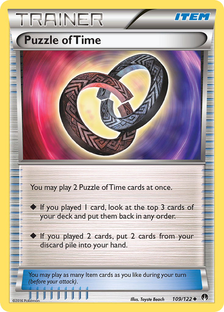 Puzzle of Time 109/122 Uncommon | BREAKpoint | Pokémon Card