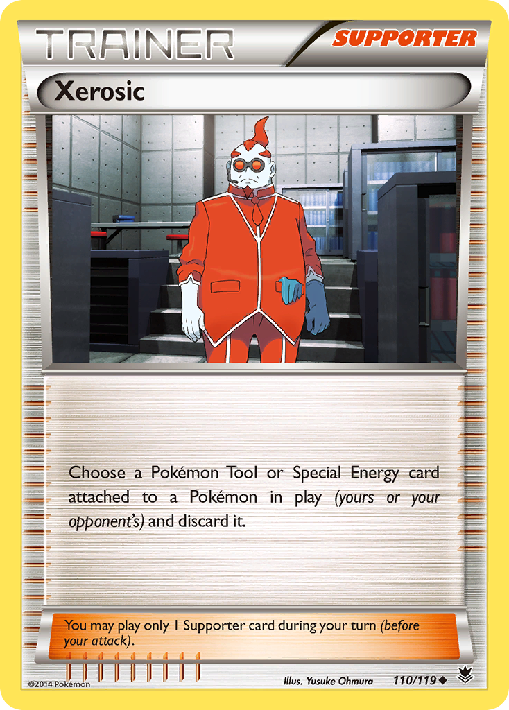 Xerosic 110/119 Uncommon | Phantom Forces | Pokemon Card