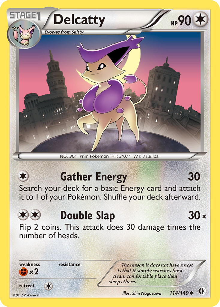 Delcatty 114/149 Uncommon | Boundaries Crossed | Pokemon Card