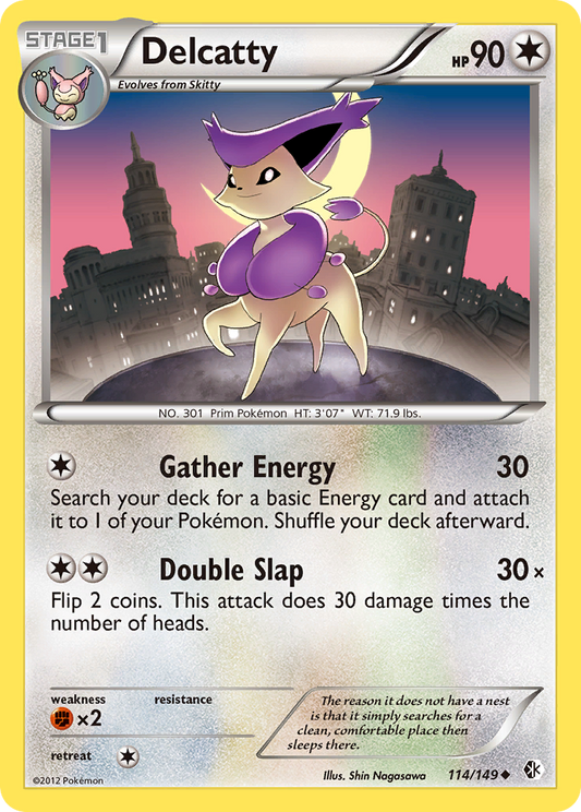 Delcatty 114/149 Uncommon | Boundaries Crossed | Pokemon Card