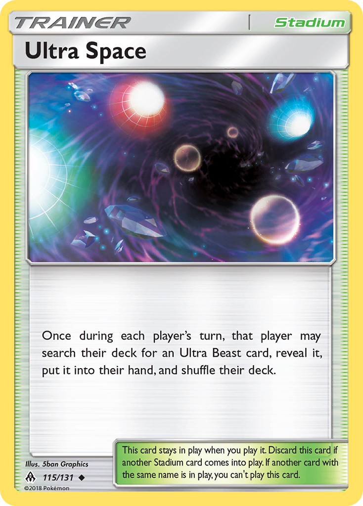 Ultra Space 115/131 Uncommon | Forbidden Light | Pokémon Card