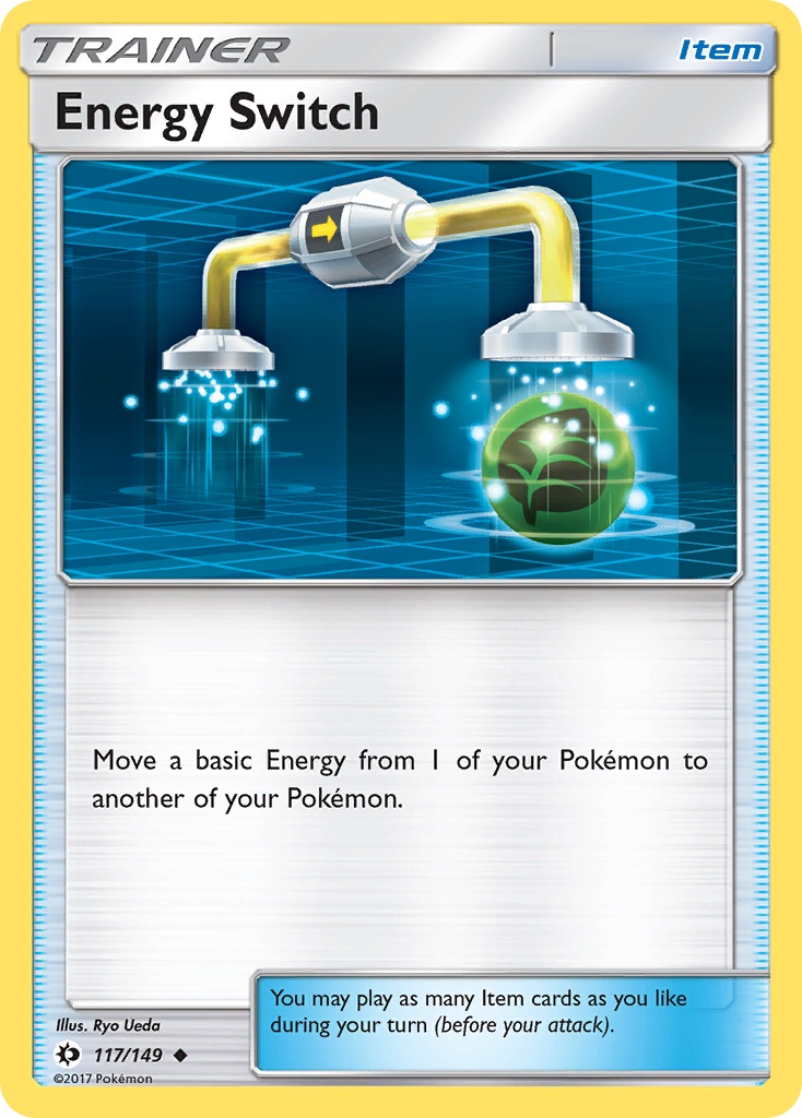 Energy Switch 117/149 Uncommon | Sun & Moon | Pokemon Card