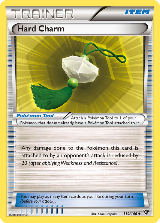 Hard Charm 119/146 Uncommon | XY | Pokemon Card